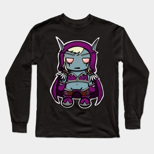 Lady Sylvanas is not impressed Long Sleeve T-Shirt